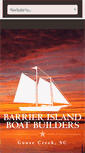 Mobile Screenshot of barrierislandboats.com